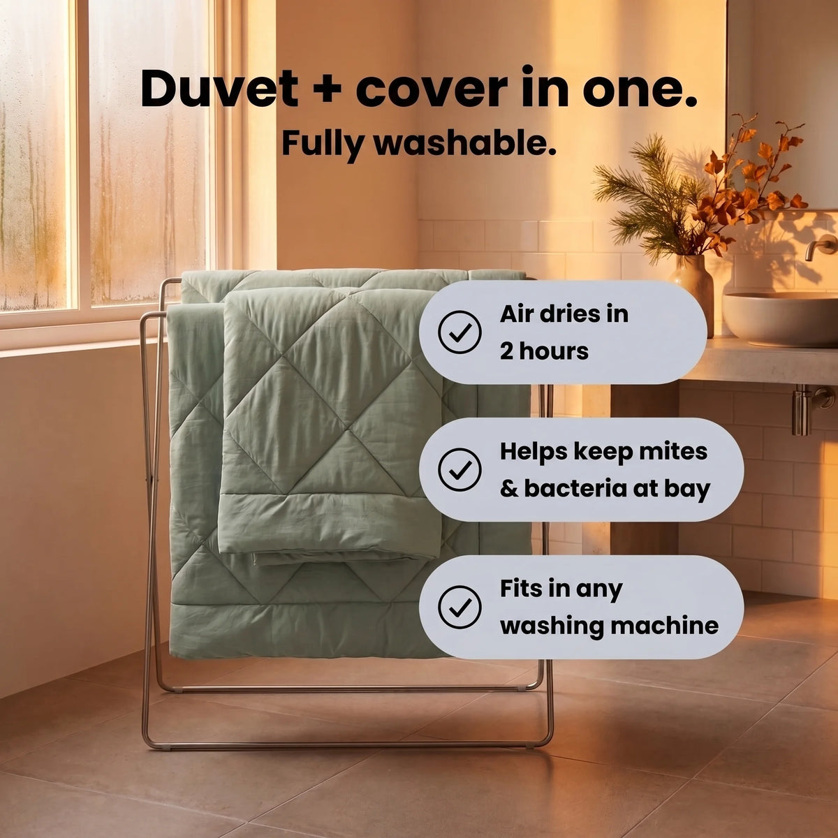 Eavenest® – 2-in-1 All-Season Duvet