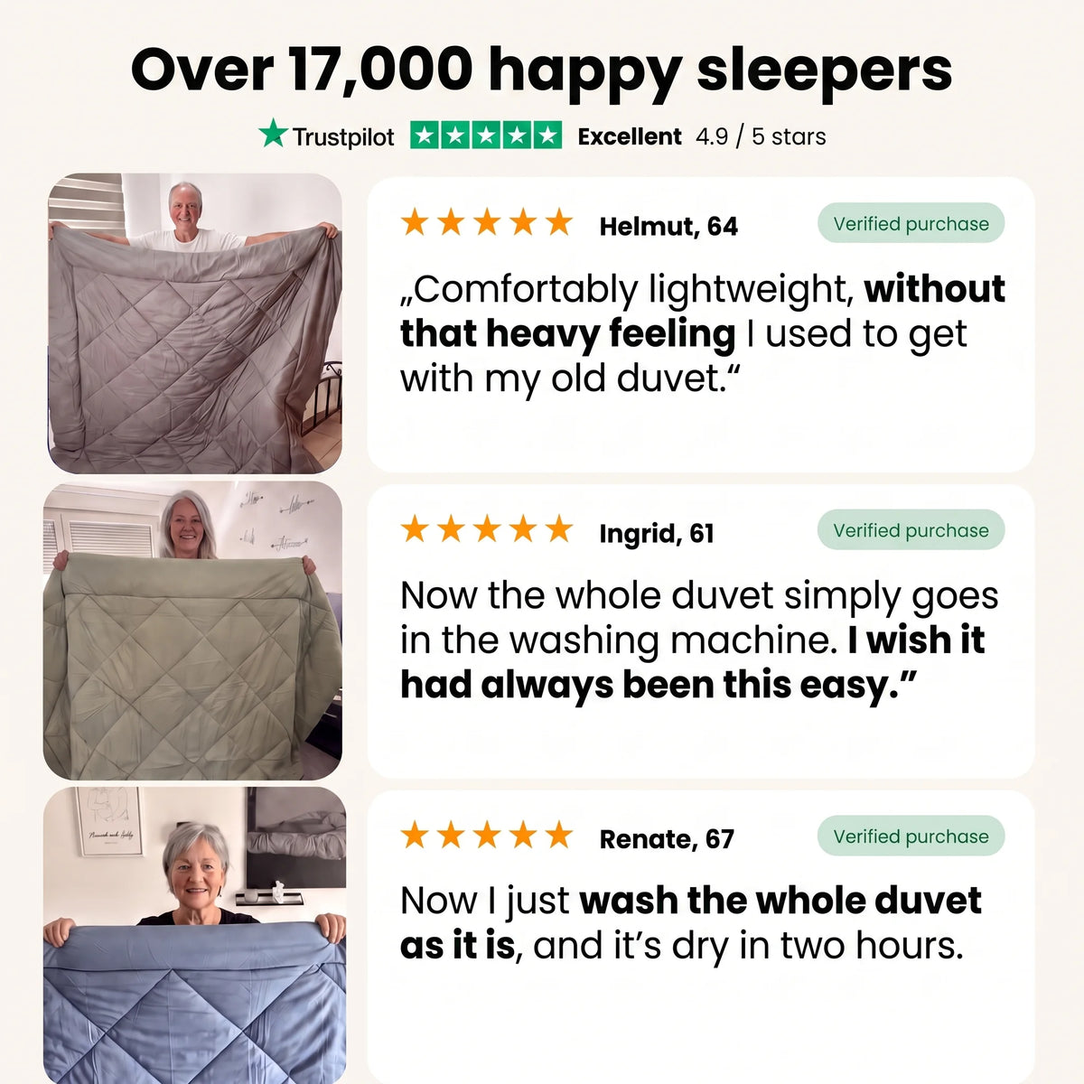 Eavenest® – 2-in-1 All-Season Duvet