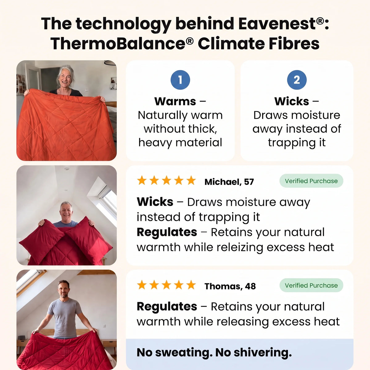 Eavenest® – 2-in-1 All-Season Duvet